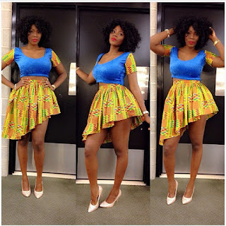Hot Ankara Short Skirt And Top Styles For Ladies, hot ankara skirt styles for ladies, african ankara print styles on skirt, hot ankara top styles for ladies, hot ankara styles for hot ladies, ankara skirt and top styles, hot ankara skirt and blouse styles for ladies