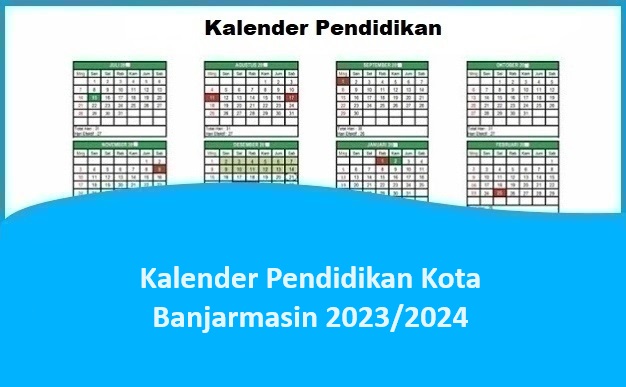 Kalender Pendidikan Kota Banjarmasin 2023/2024