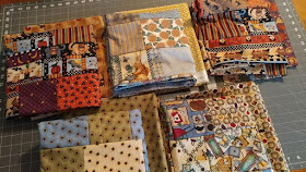 Charity baby quilts using Debbie Mumm fabric