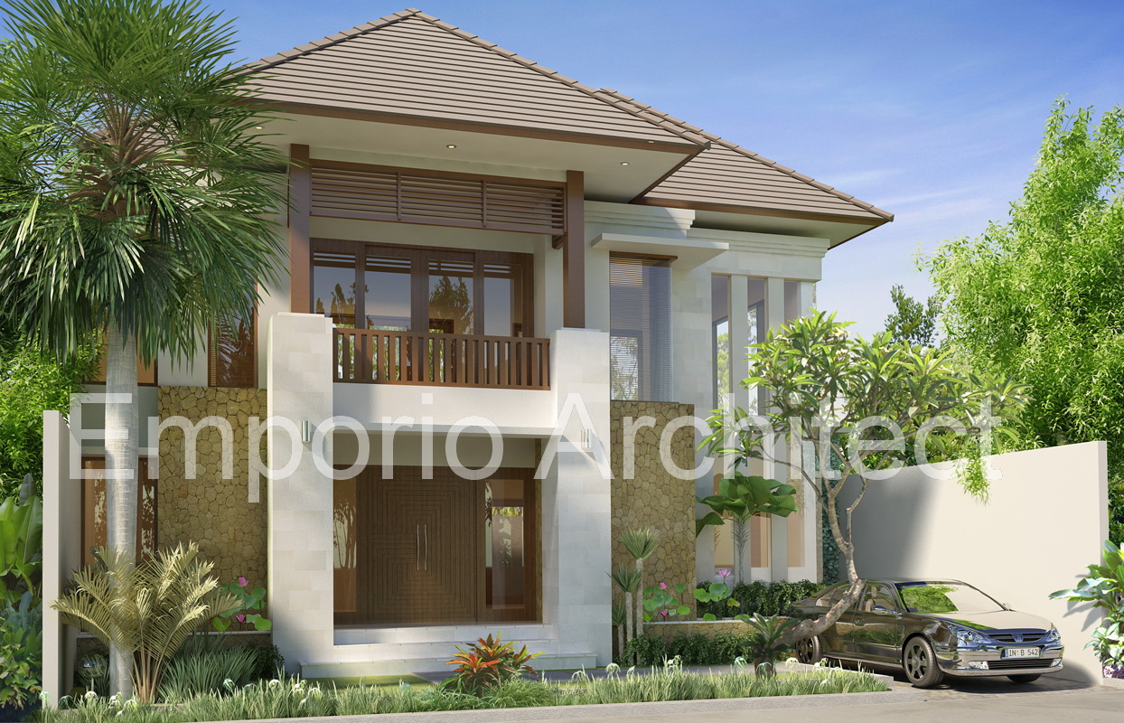 Contemporary Home Disain Desain Rumah Type 180 Ibu Rhona