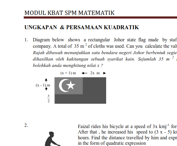 Modul KBAT Matematik SPM + jawapan - Great Teacher