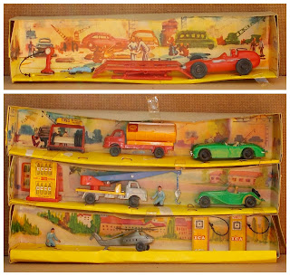 "Blue-Box"; "Blue-Box" Toys; Austin Healey; Austin Sprite; Bedford Crane; Bedford RL; Bedford Tanker; Blue Box; Blue Box Copies; Blue Box Toys; Four Tier Box; Four Tier Toy; Garage; Hong Kong Copies; Hong Kong MIB; Hong Kong Plastic Toy; Hong Kong Toy; Made in Hong Kong; Racing Car; Service Car; Service Station; Small Scale World; smallscaleworld.blogspot.com; Tanker Lorry;