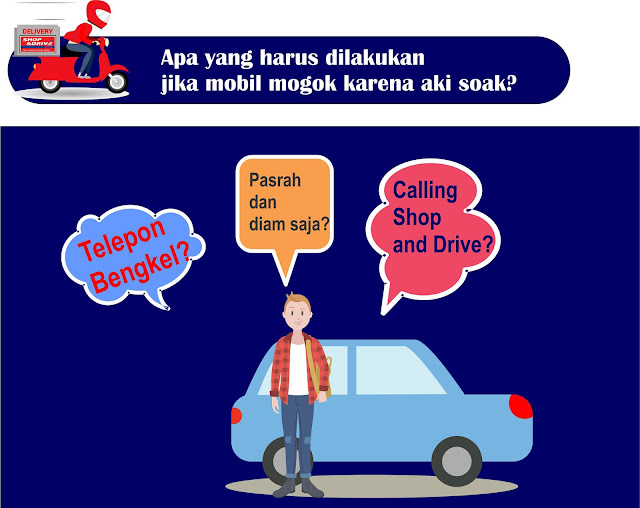 Beli aki di Shop and Drive lebih murah