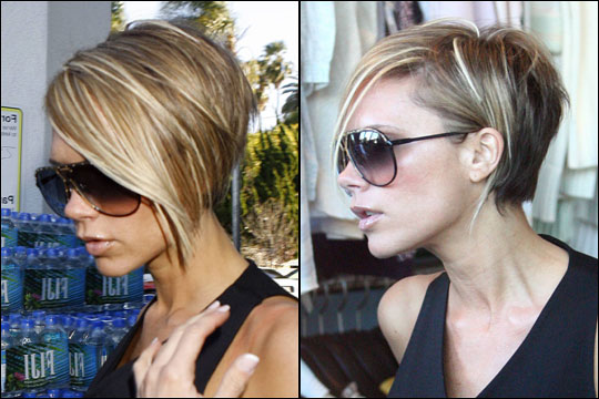 All Fashion Collections: Victoria Beckham Hair Styles 