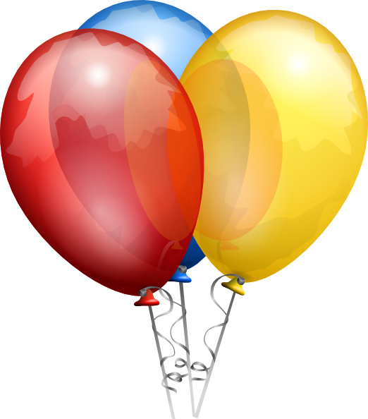 animated happy birthday balloons. Birthday Balloons Wallpaper.