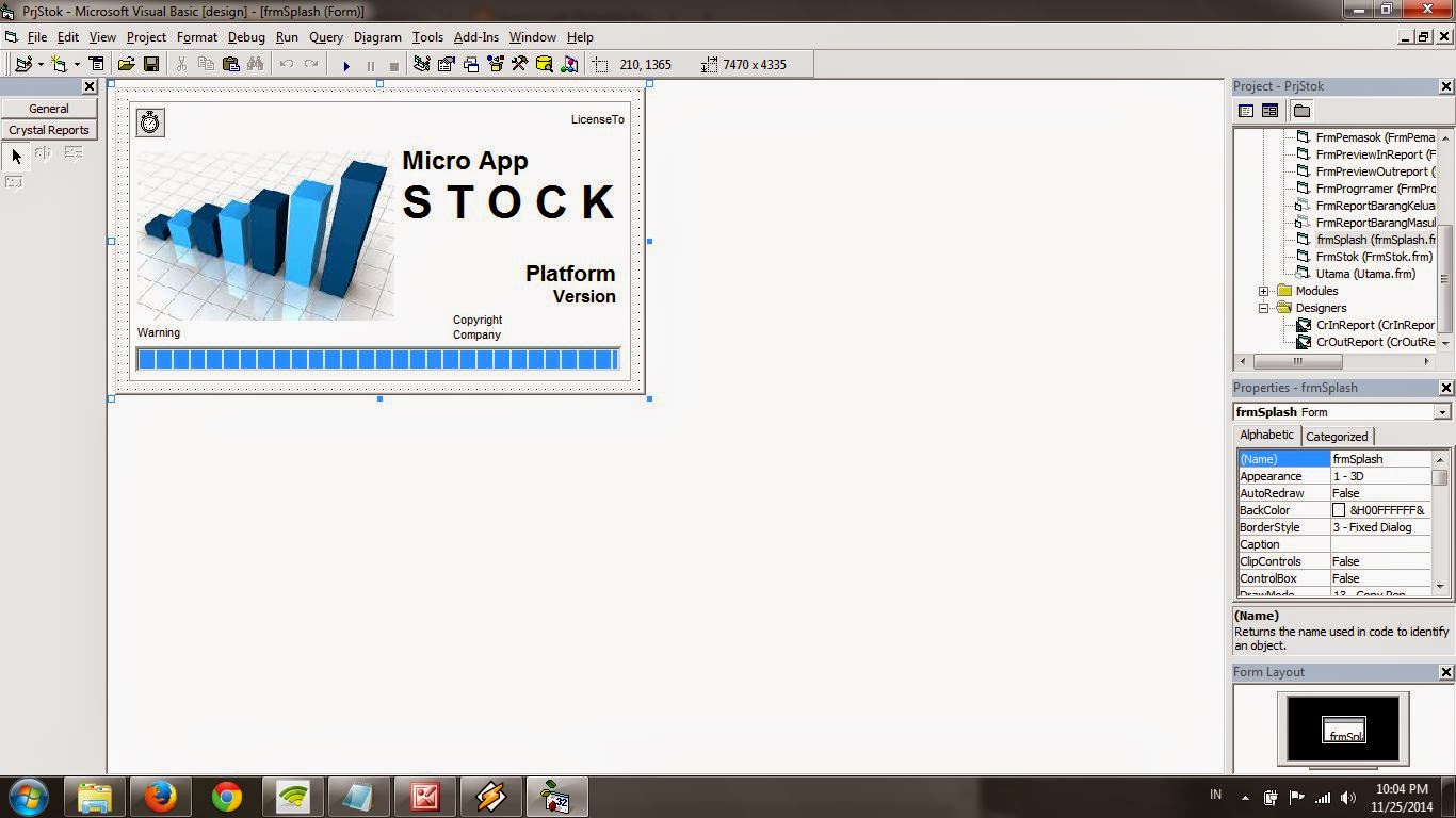 Source Code Program Stok Barang (Stock Barang)  Contoh 