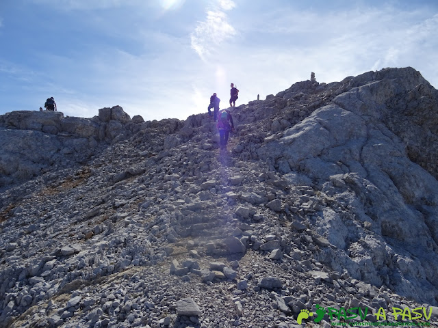 Torre Blanca: Llegando a la cima