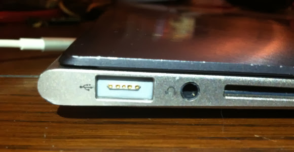 Hacking a Mac Magsafe Jack into a PC Ultrabook