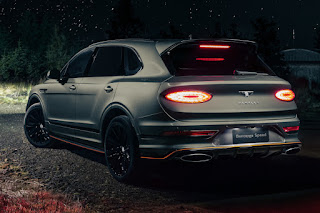 Bentley Bentayga Speed Space Theme by Mulliner (2022) Rear Side