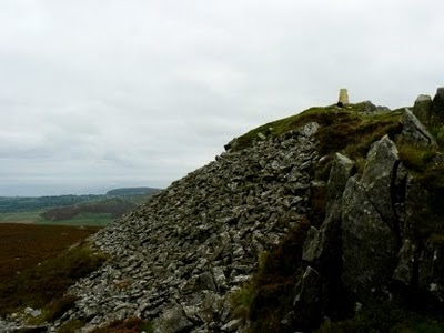 The summit of Carn Fadryn