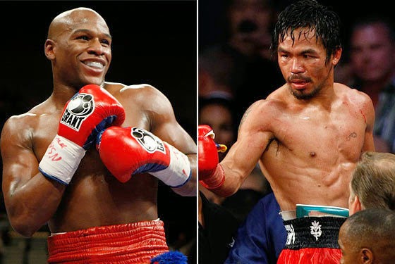 Jadwal Pertandingan Tinju Dunia: Floyd Mayweather vs Manny Pacquiao 3 Mei 2015