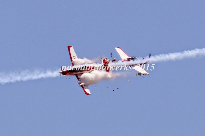 Pilot #Jupiter Aerobatic Team Nyaris Maut Pesawat Bergesel Di Udara #LIMA15 #Langkawi 