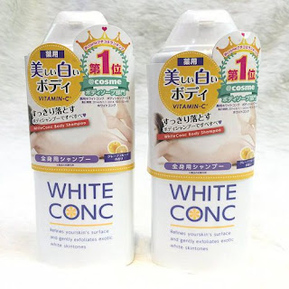 review sữa tắm white conc webtretho