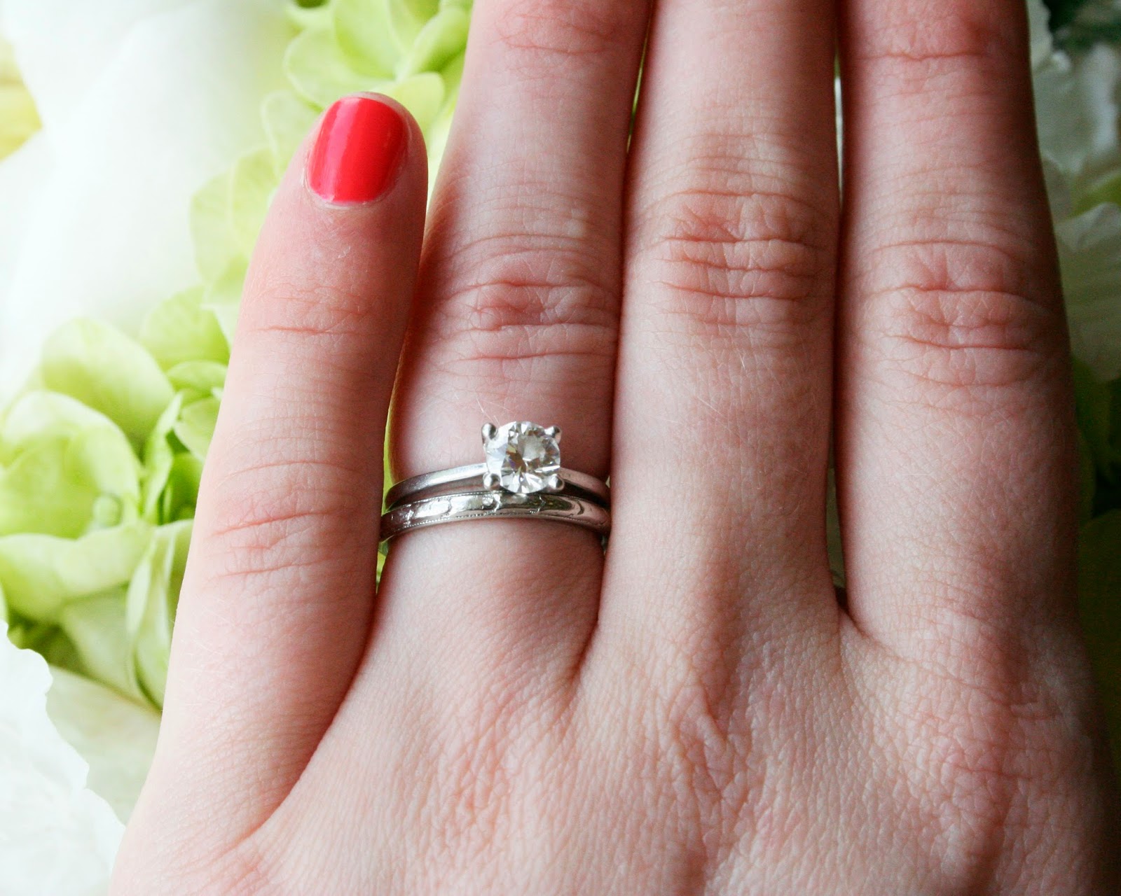 How do you wear your wedding and engagement rings