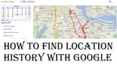 Google maps history location