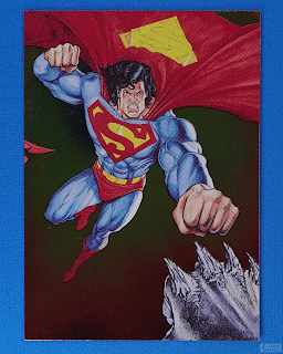 1995 DC Comics : Pepsi Cards - Metalicas #7 - Superman