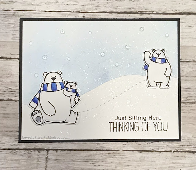 MFT Polar Bear Pals Stamp