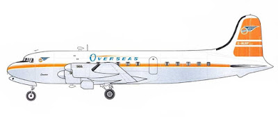 Canadair DC-4M-4 Argonaut in Overseas Airways Livery