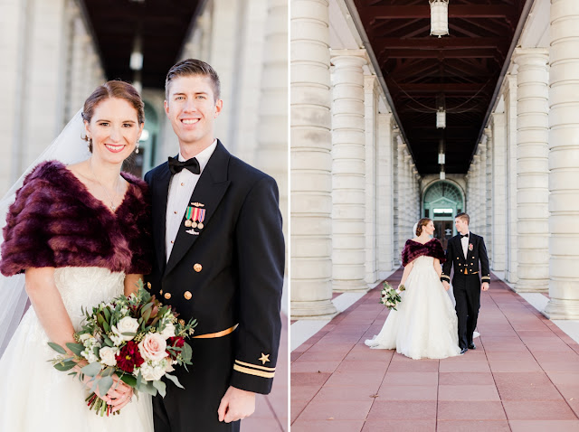 Annapolis, MD Wedding at the US Naval Academy and The Graduate photographed by Heather Ryan Photography