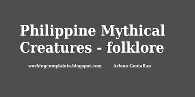 Philippine Mythical Creatures - folklore