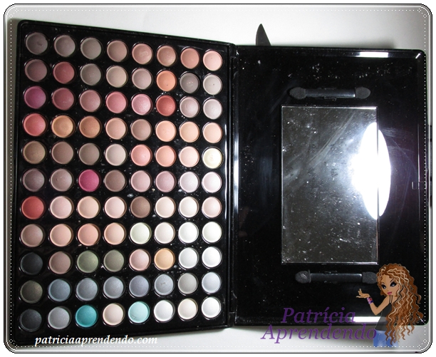 Paleta de sombras warm