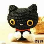 patron gratis gato amigurumi, free pattern amigurumi cat 