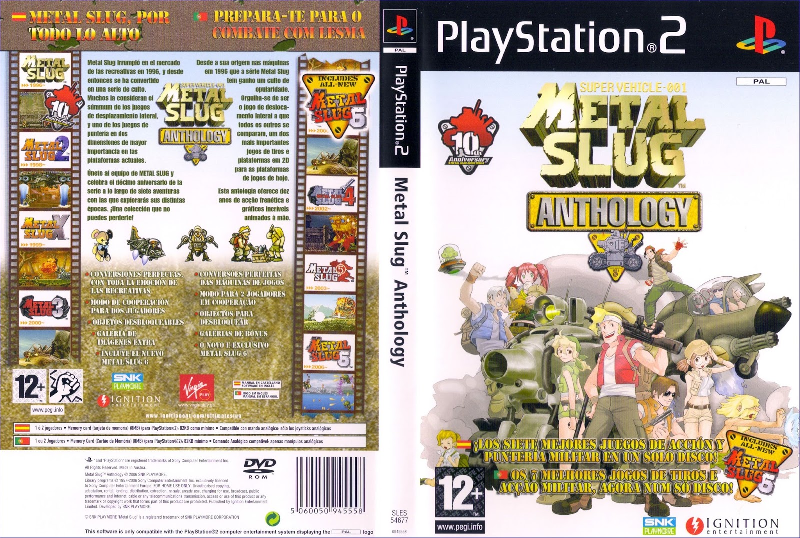 Download Game Metal Slug - Anthology PS2 Full Version Iso ...