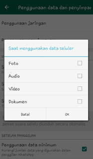 cara agar penggunaan kuota internet tidak boros saat menggunakan whatsapp 