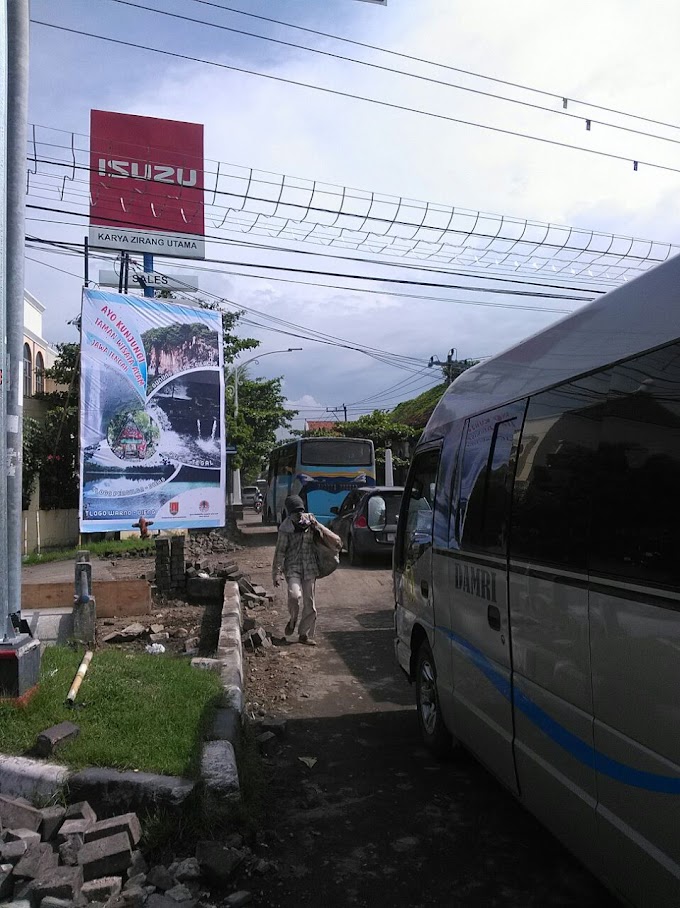 Pasang Baliho Resmi Semi Permanen BKSDA Jawa Tengah Periode II
