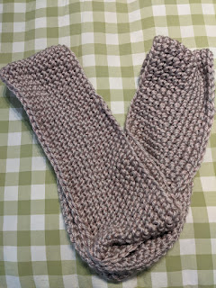 the finished Cross Stitch Cowl