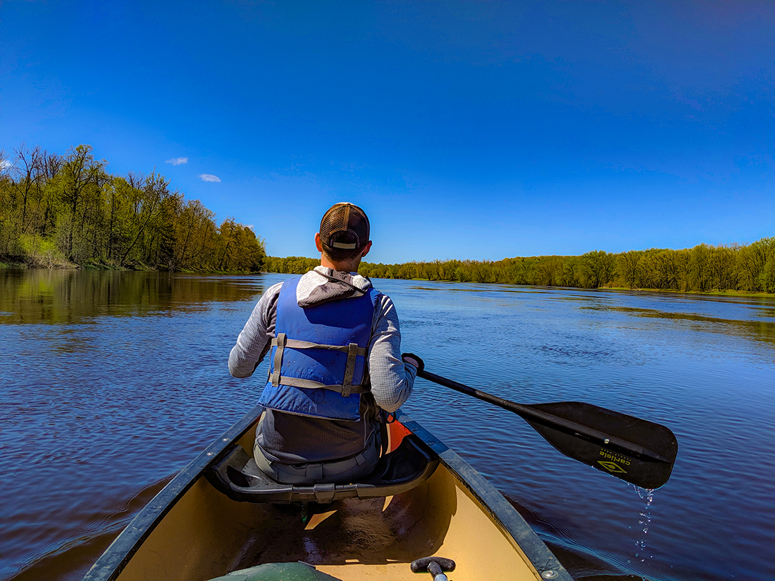 Paddling the St. Croix River