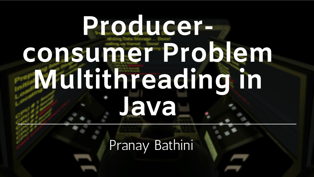 producer-consumer problem in java 8