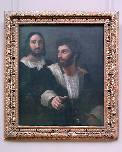 Self-Portrait with a Friend by Raphael, Musée du Louvre, Paris