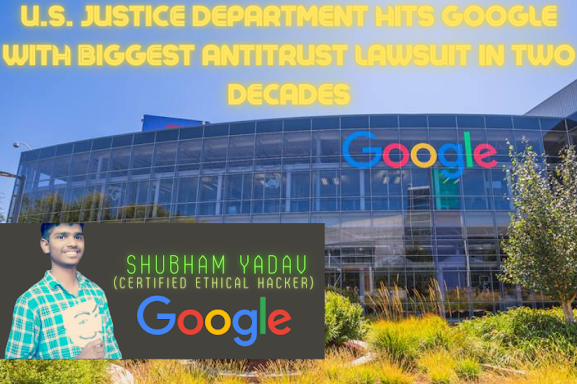 U.S. Justice Department hits Google with biggest antitrust lawsuit in two decades