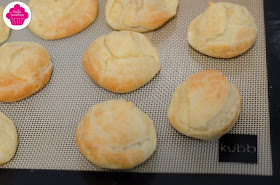 Petits choux verts à la crème vanille et fève tonka de Michalak