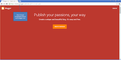 Cara Mudah Membuat Blog Gratis di Blogspot Terbaru