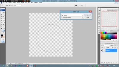 Tutorial Cara membuat garis lingkaran di photoshop