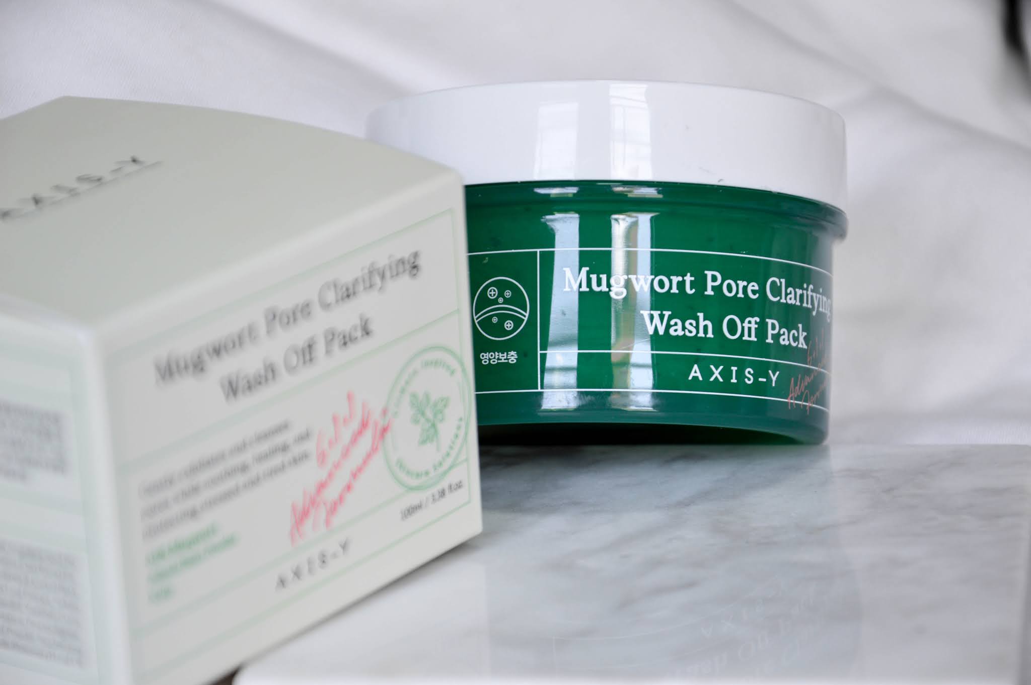 Axis-Y Mugwort Pore Clarifying Wash Off Pack Review