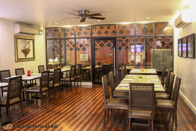 Interior of Limbaga 77, Filipino Restaurant