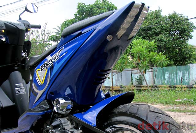 Home modifications Tauco Custom Honda Beat 2009 residents change Bumi 