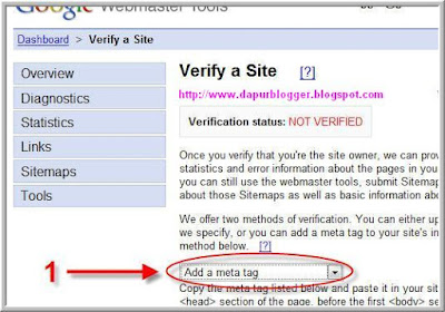 cara mendaftar google webmaster