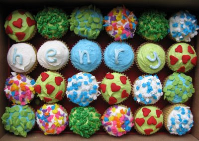 Colorful Cupcakes