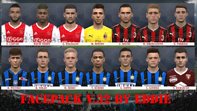 PES 2017 Facepack vol 32 by Eddie Facemaker