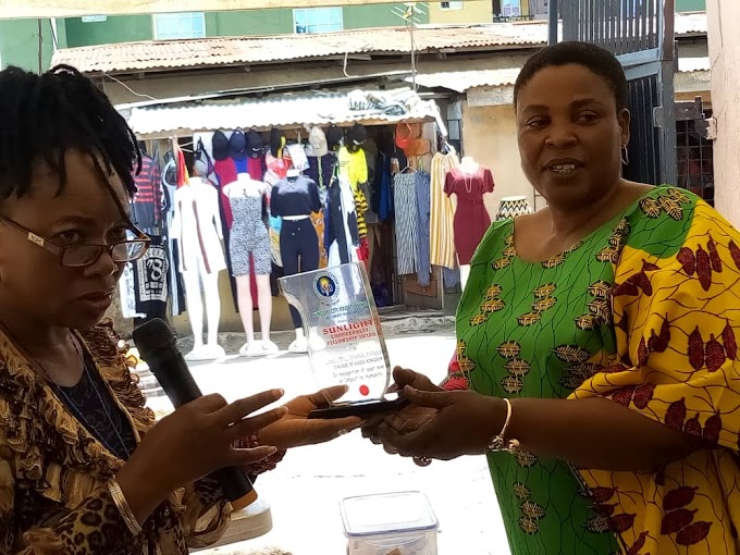 SUNLIGHT CITY FOUNDATION HONOURS YEFADOT BOSS, YETUNDE BABAJIDE