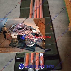 Jual Grounding 3 Batang Plus Kabel dan Clamp 150kV Newpath HBS