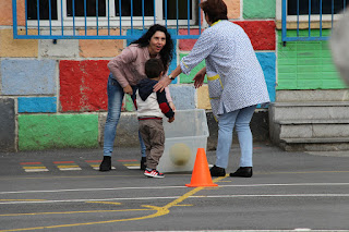 Juegos de fin de curso en el colegio Juan Ramón Jiménez