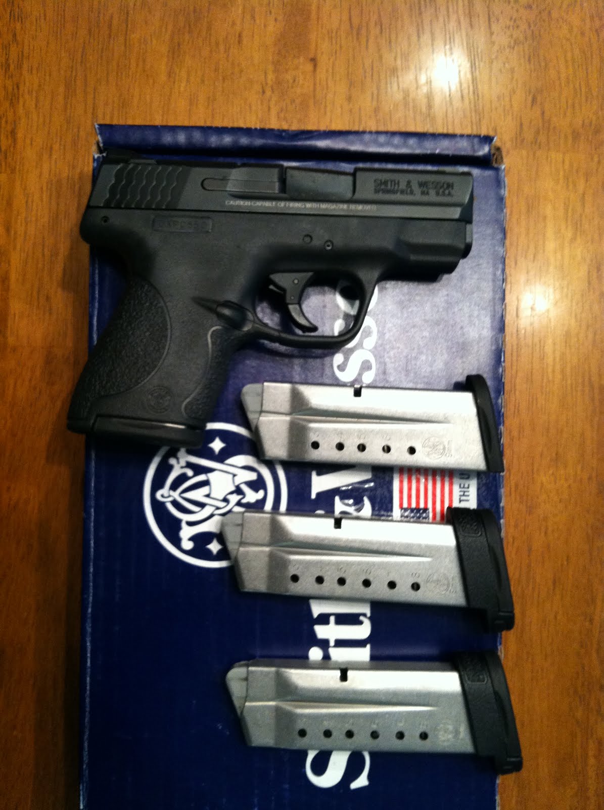 Smith & Wesson M&P SHIELD™ 9mm Πιστόλι Μοντέλο 2012