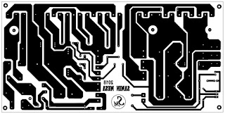 Layout SOS HB SMPS Tanpa Trafo Oscillator