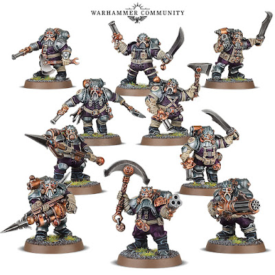 warhammer age of sigmar kharadron overlords arkanaut company battleline dwarfs miniatures