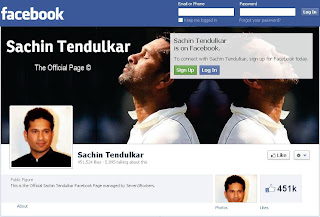 Sachin+Tendulkar+Facebook+Page